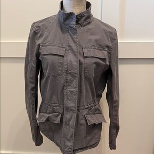 LOFT Outlet Light Grey Utility Jacket